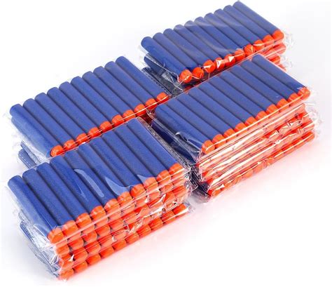 Amazon.com: 100 Nerf N Strike Blaster Compatible Dart Bullets .